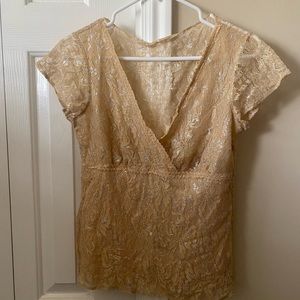 Vintage lace top